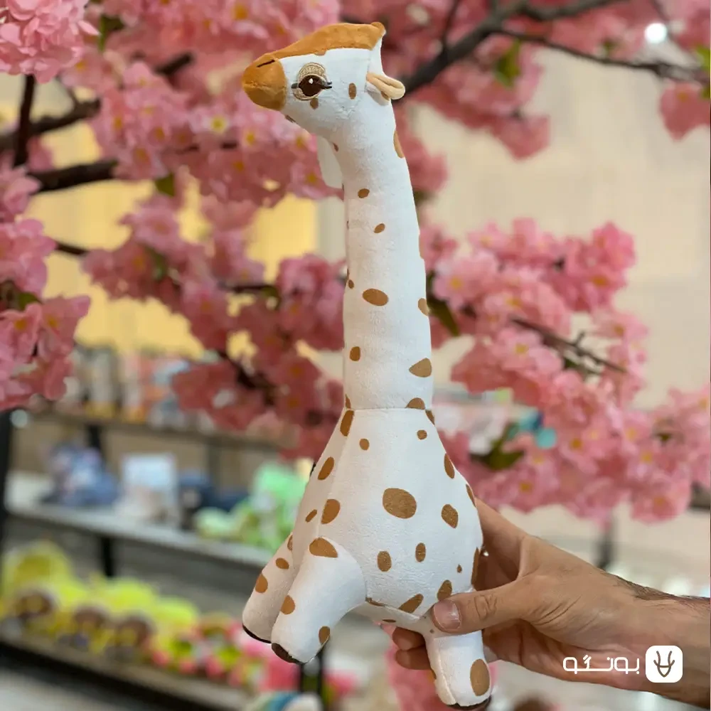 خرید عروسک زرافه خالخالی - فروشگاه بونگو