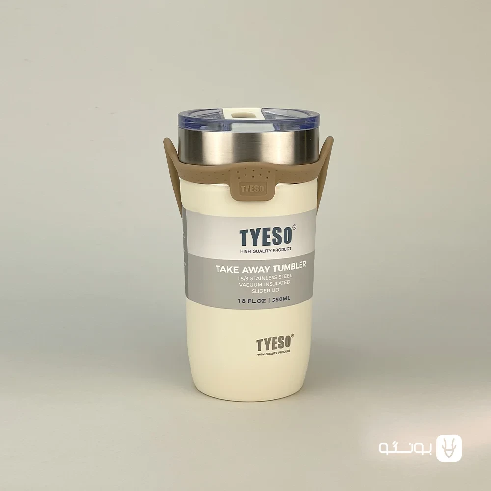تراول ماگ درب اکریلیک بند سیلیکونی تایسو