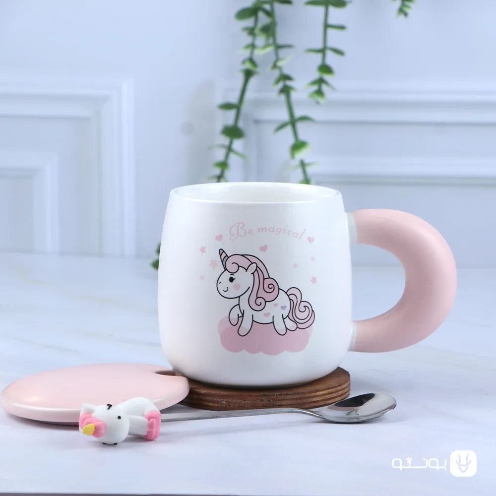 ماگ قاشق دار یونیکورن