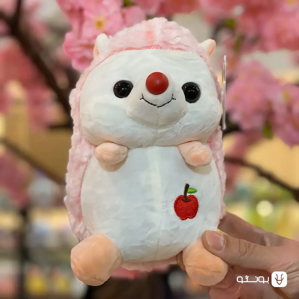خرید عروسک جوجه تیغی صورتی رنگ - فروشگاه بونگو