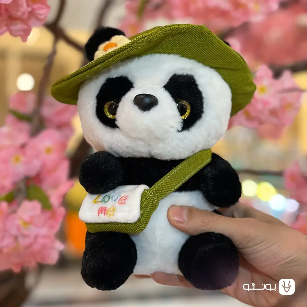 خرید عروسک پاندا کیف دار - فروشگاه بونگو