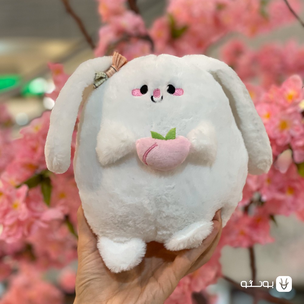 عروسک خرگوش گرد میوه ای