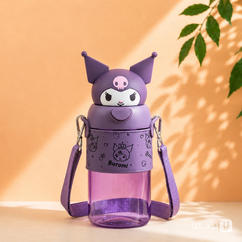 خرید قمقمه نی نوش كرومی 620 ميل SANRIO - فروشگاه بونگو